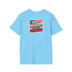 Keep Immigrants Deport Fascists Unisex Softstyle T-Shirt