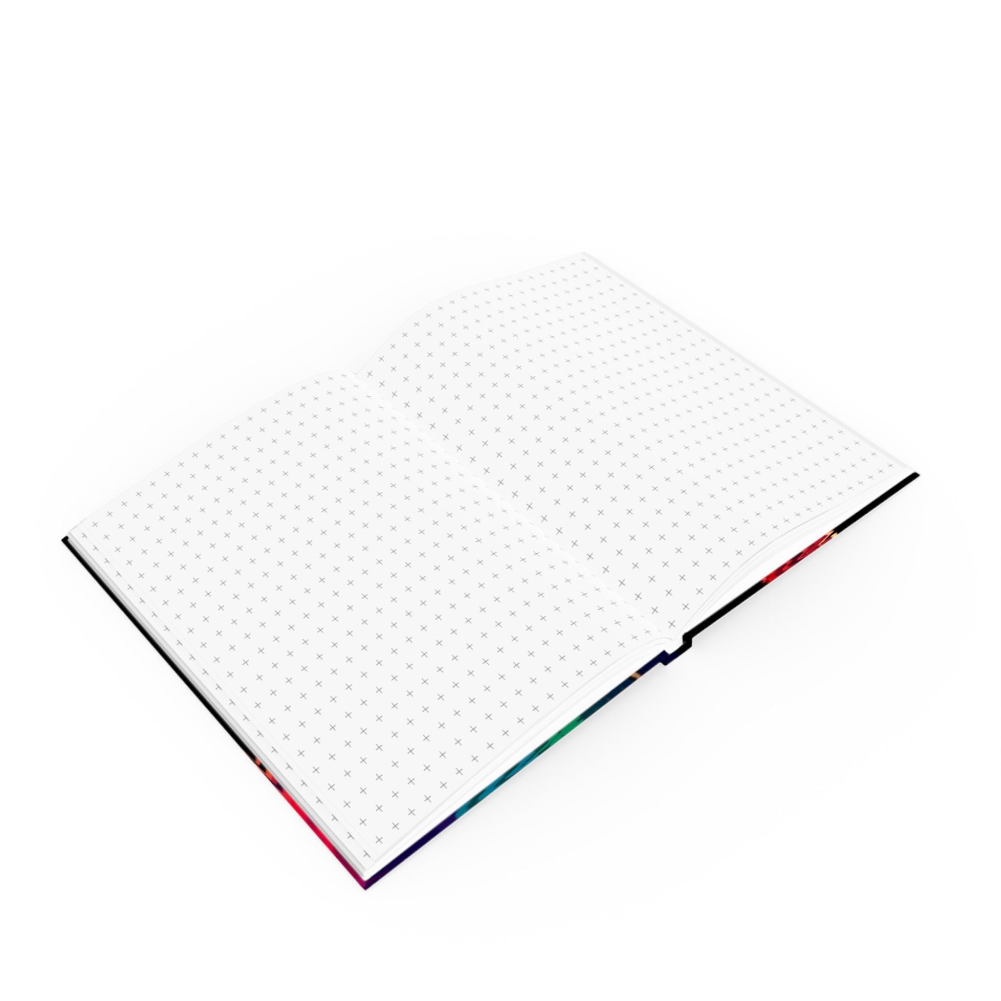 Rainbow Fractal Bear Design Journal - Perfect for Gifts, Journaling, and Celebrations