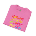 Nothing Makes You An Expert On Skin You Don't Live In' Statement Tee - Inclusive Rainbow Design