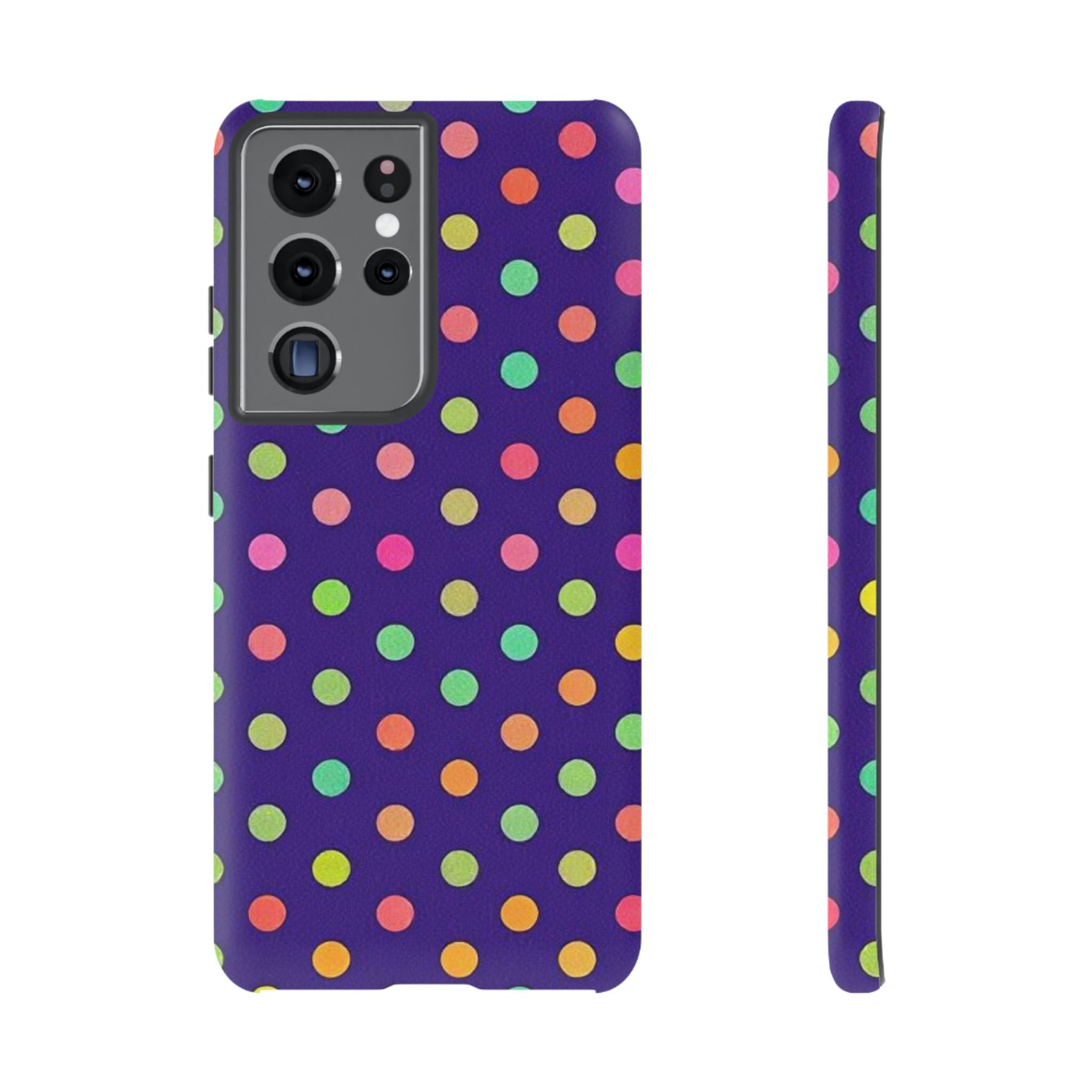 Colorful Polka-Dot Tough Case for Android