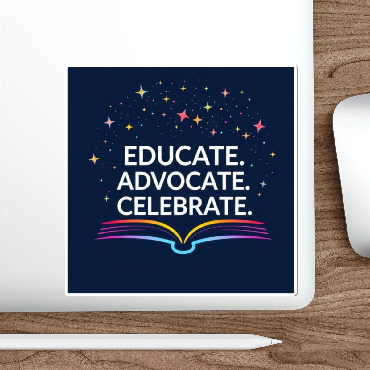 Educational Advocacy Die-Cut Stickers - Celebrate Learning! - Inspiring Designs for Students & Educators