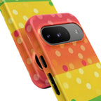 Rainbow Polka-Dot Tough Case for Android