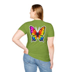 Rainbow Butterfly Cocoon Pride T-Shirt