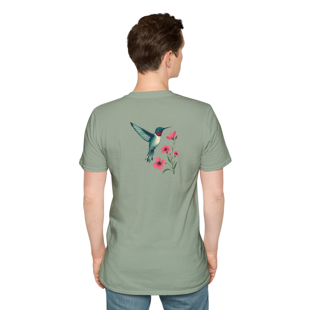 Floral Hummingbird T-Shirt