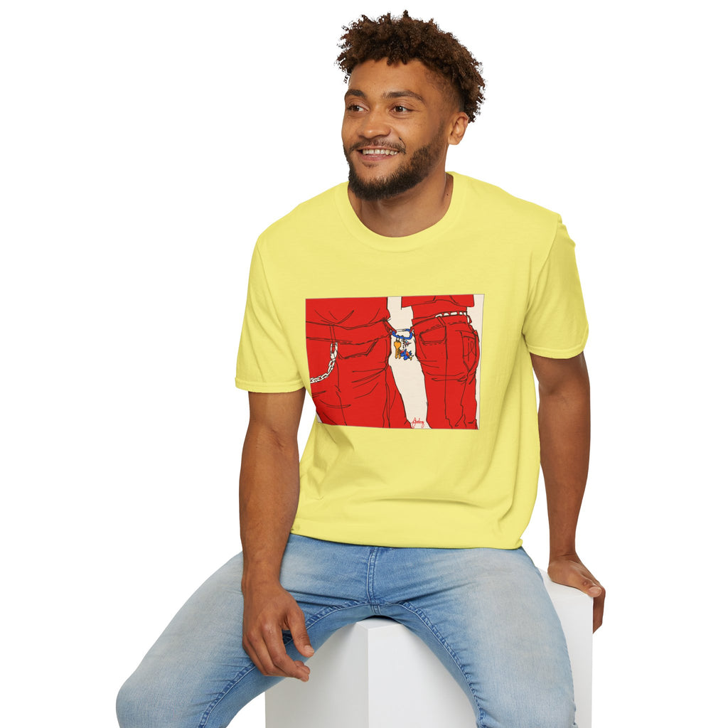 Red Jeans by Audrey Pride Tree Las Vegas T-Shirt