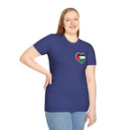 Unisex Softstyle T-Shirt: Stand with Gaza & We Are All Palestine Graphic Tee