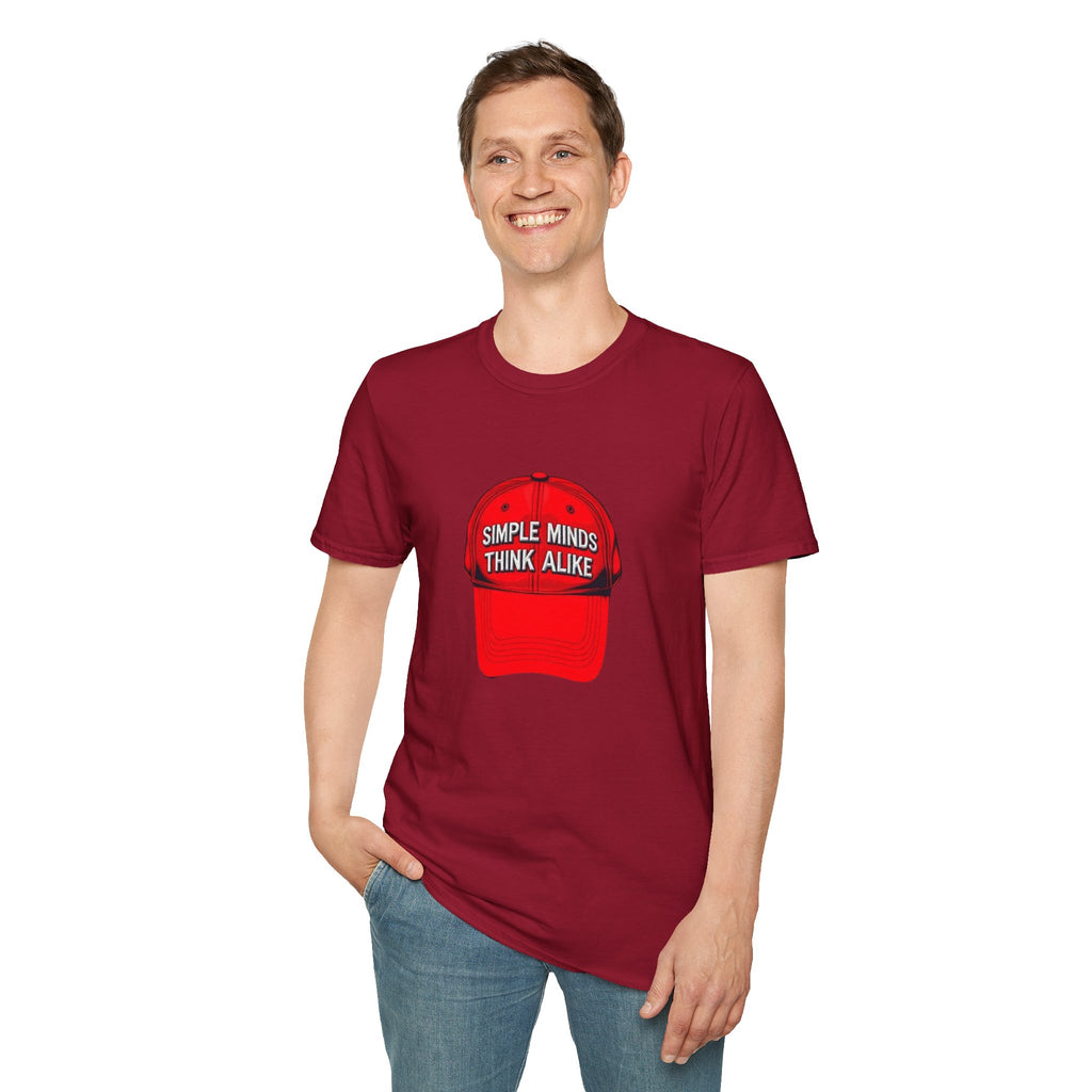 Simple Minds Think Alike T-Shirt' & 'Make America Think Again' Graphic Tee