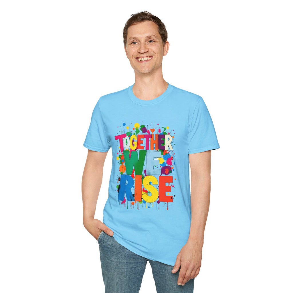 Together We Rise Unisex Softstyle T-Shirt