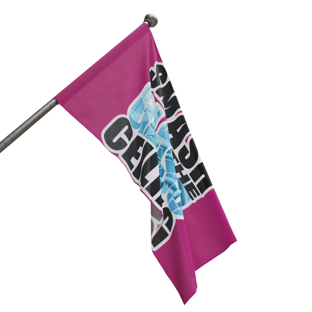 Smash The Glass Ceiling - Protest Flag