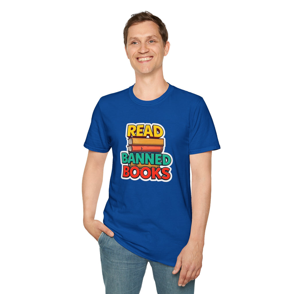 Unisex Softstyle T-Shirt - Read Banned Books
