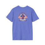 American Patriot - Keep Immigrants Deport Fascists Unisex T-Shirt - Celebrate Freedom & Diversity