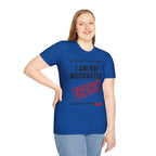 T-Shirt — I Am Not Distracted. Release The Files. Graphic Tee