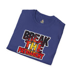 Break the Patriarchy Unisex Softstyle T-Shirt - Empowerment Wear for Social Change