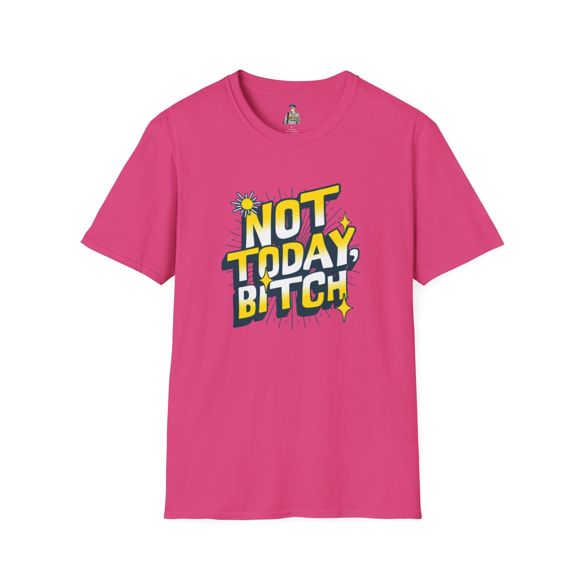 Not Today, Bitch Unisex Softstyle T-Shirt