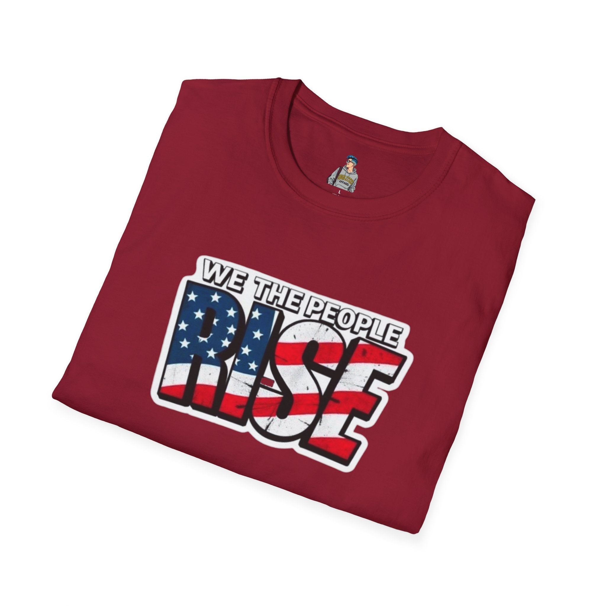 Patriotic Unisex T-Shirt - 'We The People Rise'
