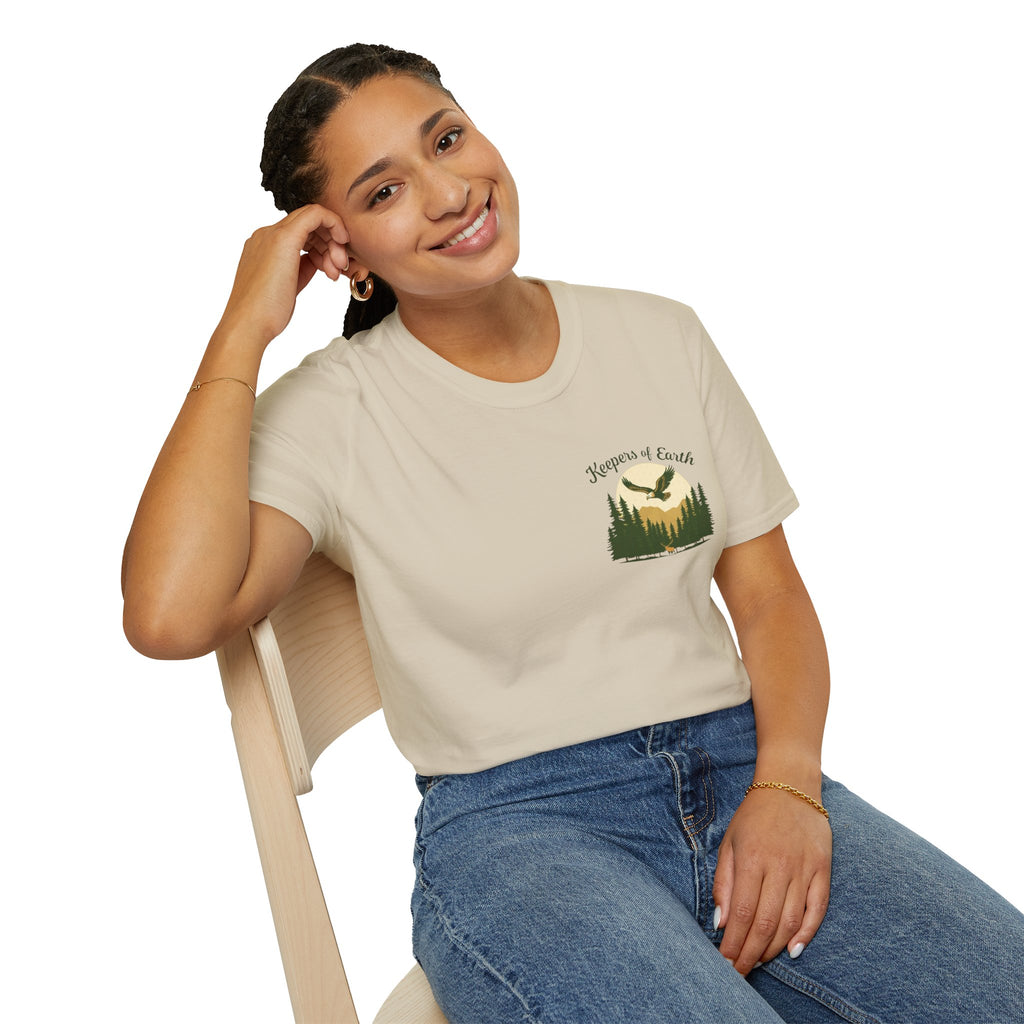 Keepers of the Earth Eagle and Elk T-shirt