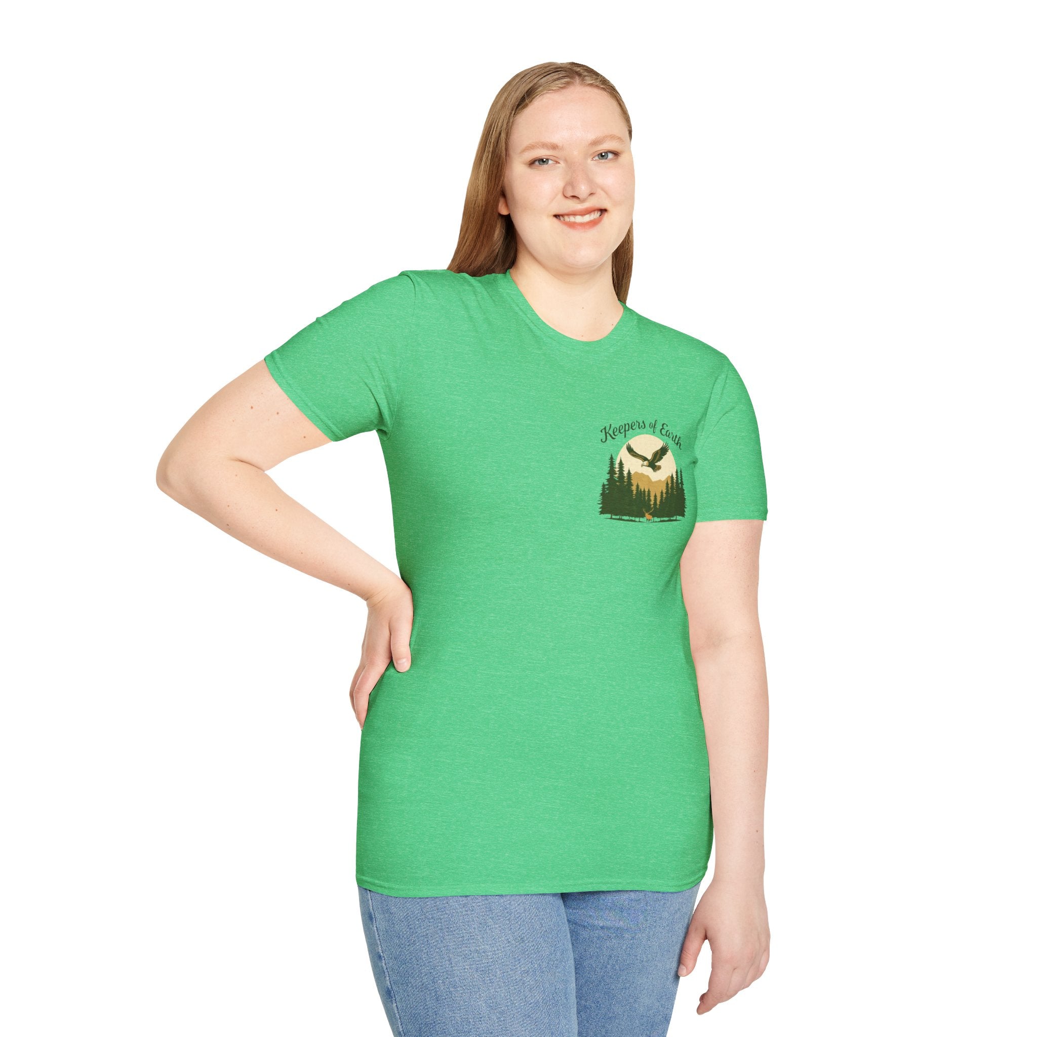 Keepers of the Earth Eagle and Elk T-shirt