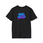 Make Good Trouble Blue Graphic Unisex T-Shirt - Fun & Bold Design for Everyday Wear