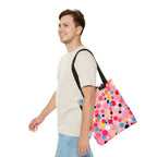 Dots and Drips over Pink Design - Tote Bag