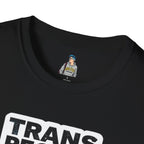 Unisex Softstyle T-Shirt - 'Trans People Exist. Trans People Matter.' Equality Apparel