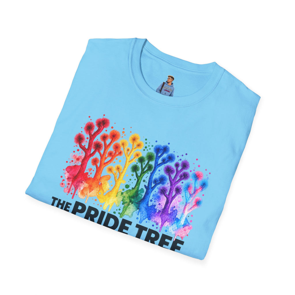 Pride Tree Las Vegas T-Shirt - Black Text