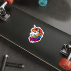 Die-Cut Stickers Sassy Rainbow Unicorn