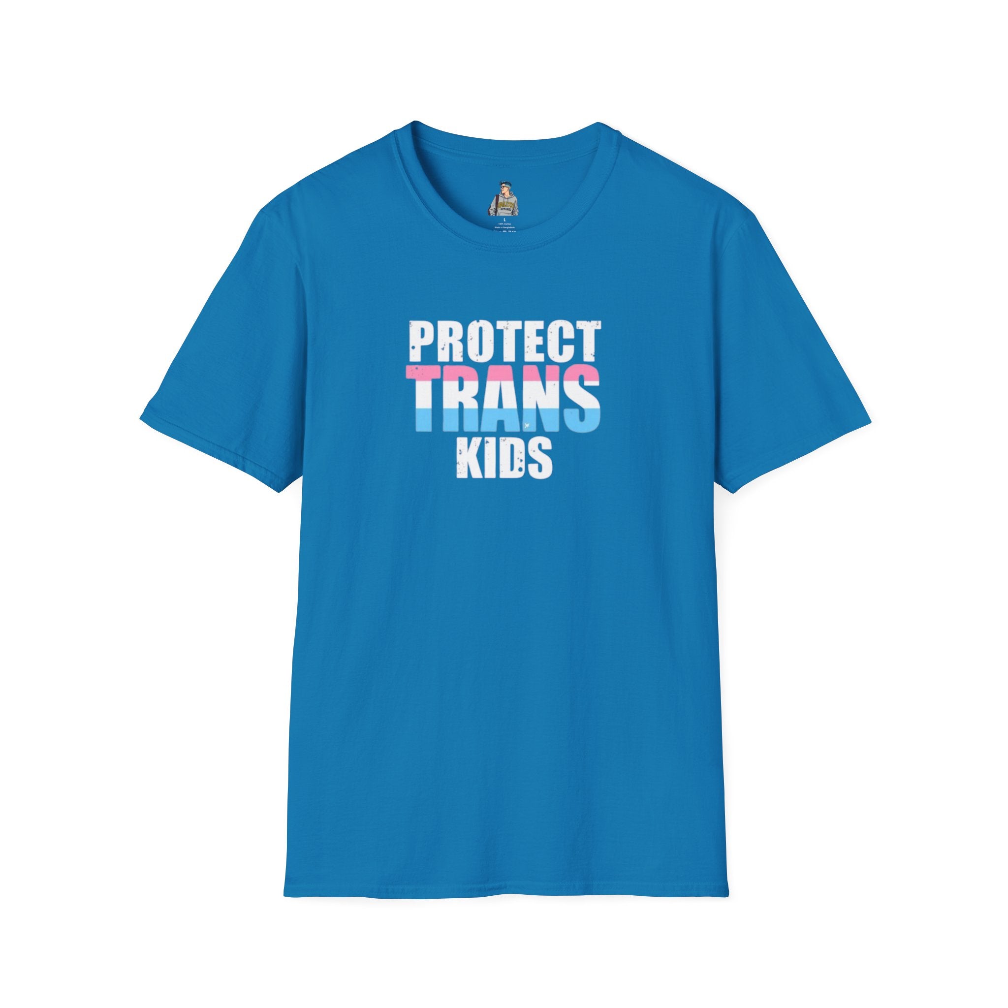 Unisex Softstyle T-Shirt - PROTECT TRANS KIDS