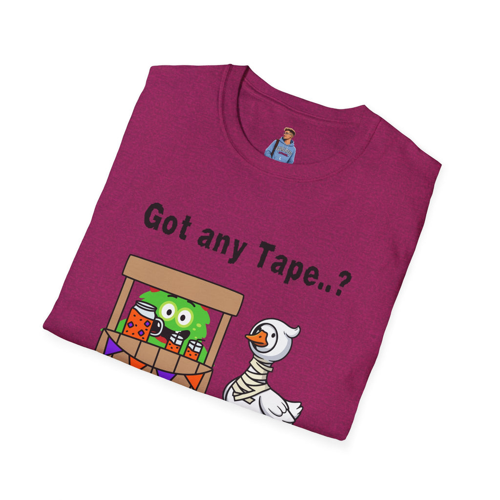 Got any Tape..? Funny Goose & Frog Market T-Shirt — Cute Animal Humor Tee