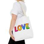 Rainbow Love Tote Bag