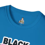 Unisex Softstyle T-Shirt - Black Trans Lives Matter Statement Tee