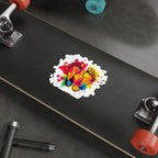 Die-Cut Stickers - Rainbow Feet