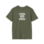 I Am The Bear, Strong Men Respect Women Unisex Softstyle T-Shirt