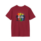 Nothing Makes You An Expert On Skin You Don't Live In' Statement Tee - Inclusive Rainbow Design