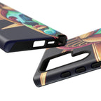 Statue of Liberty Neon Glowing Art Tough Case for Android & iPhone