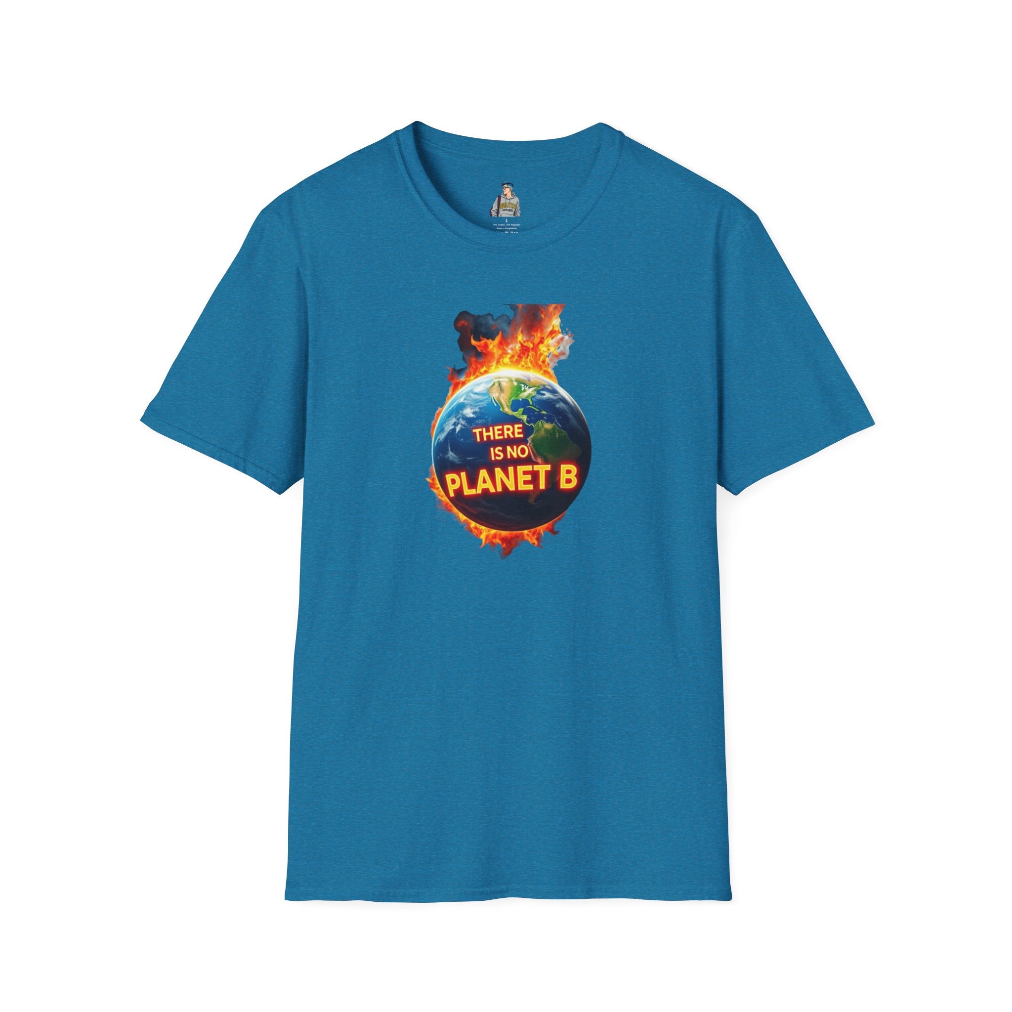 Unisex Softstyle T-Shirt - There is No Planet B Eco-Friendly Tee