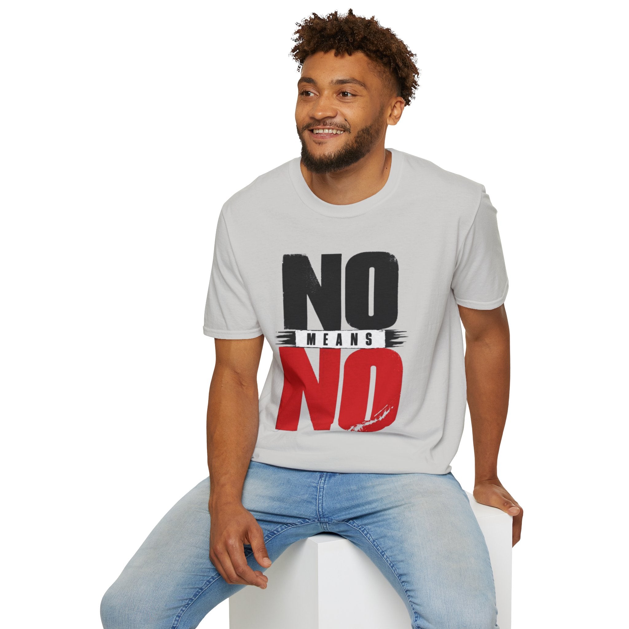 NO Means NO T-Shirt — Consent Awareness Graphic Tee