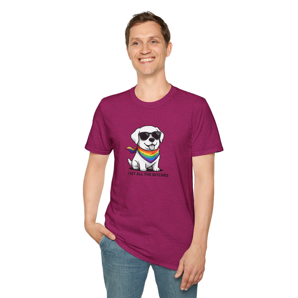 Cute Puppy Pride T‑Shirt
