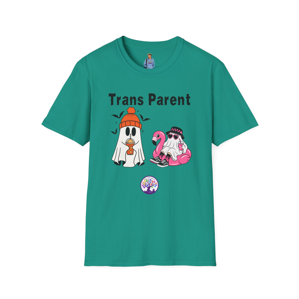 Trans Parent 6 Halloween Pride Tree Las Vegas T-Shirt
