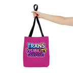 Trans Visibility Saves Lives Tote Bag