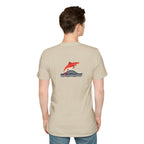 Jumping Salmon Native Pride Softstyle Unisex T-shirt