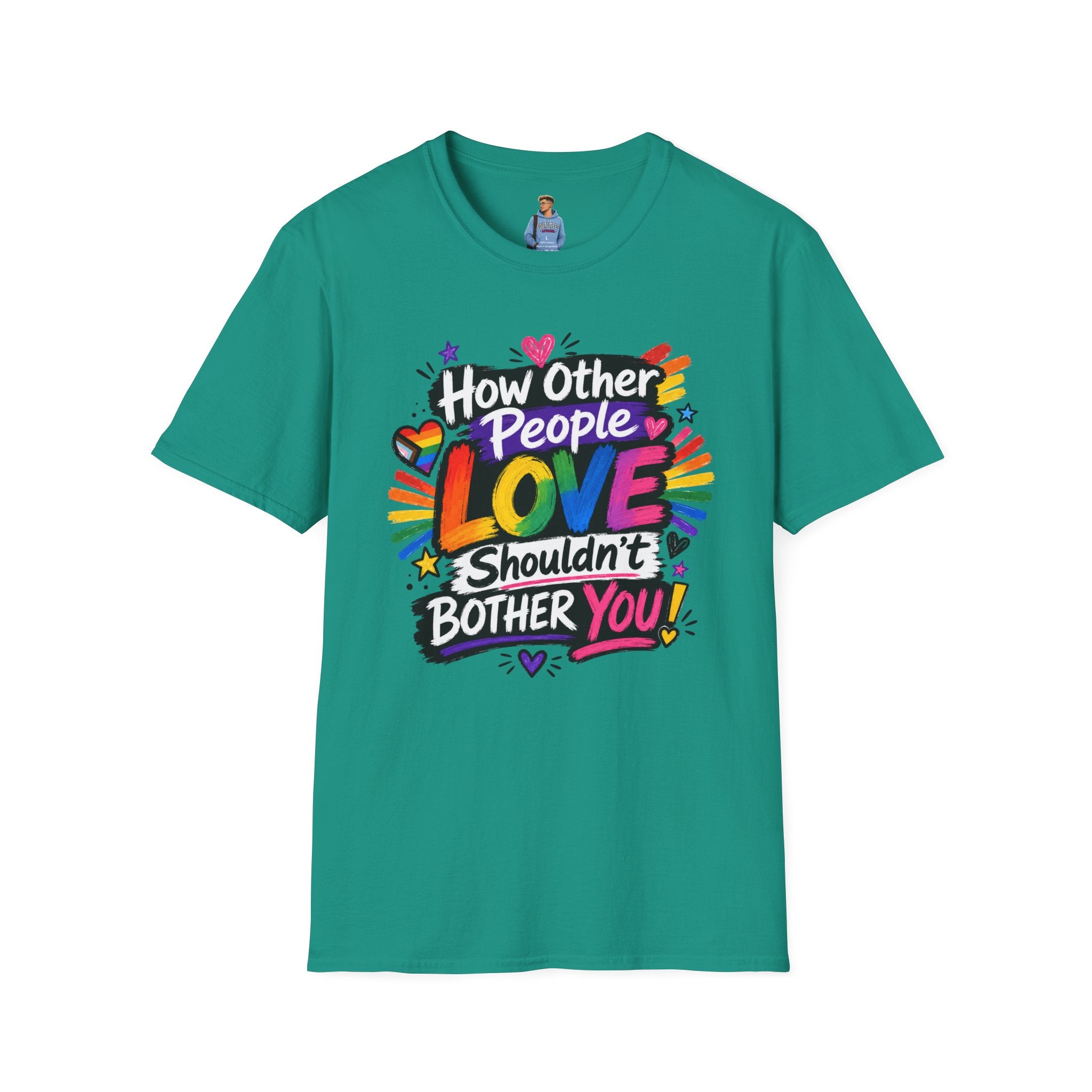 How Other People Love Rainbow T-Shirt — Inspirational LGBTQ+ Pride Tee