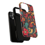 Floral Paisley Tough Case for iPhone — Vibrant Protective Phone Cover
