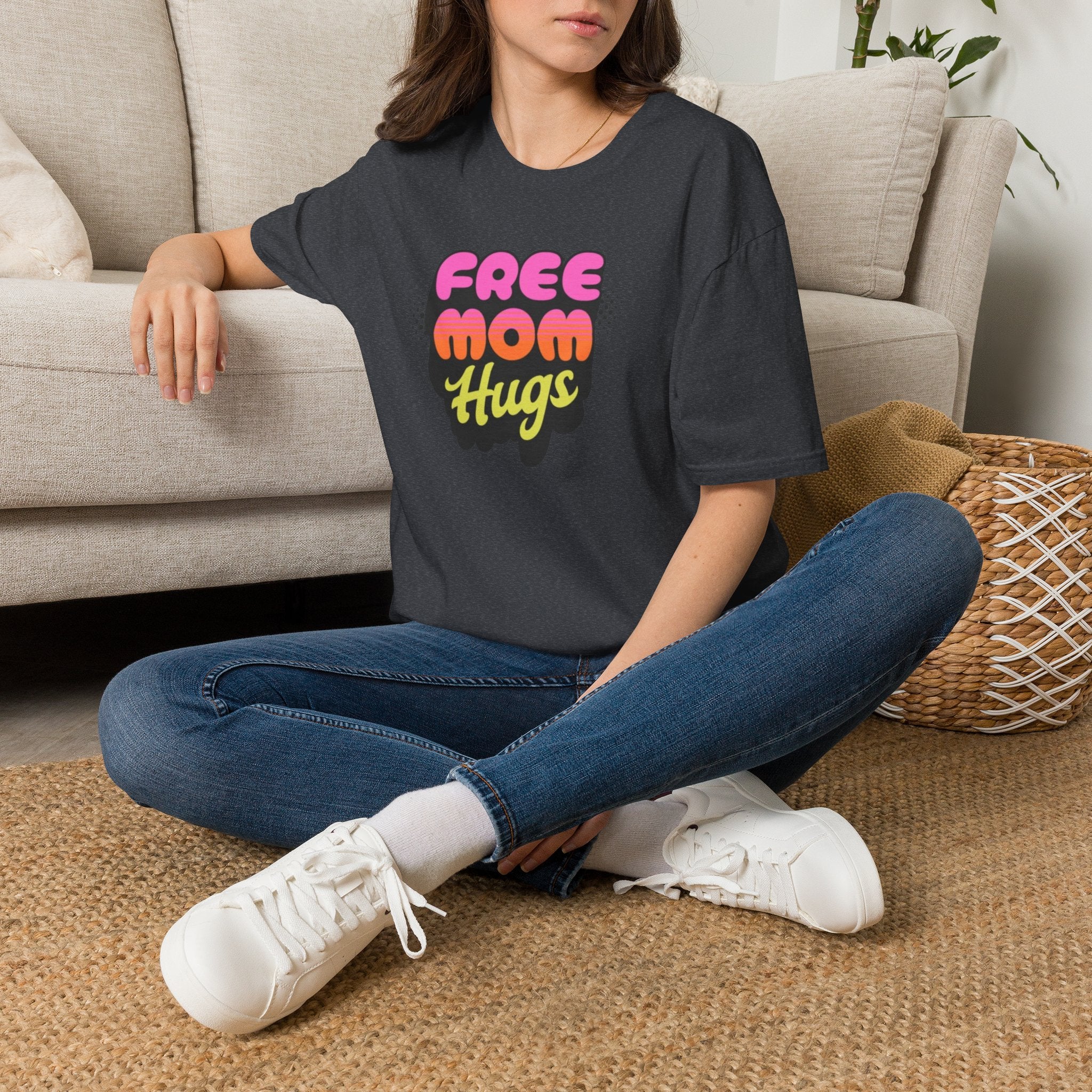 Free Mom Hugs Unisex Softstyle T-Shirt