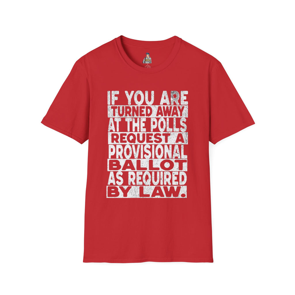 Know Your Rights Voter English T-Shirt