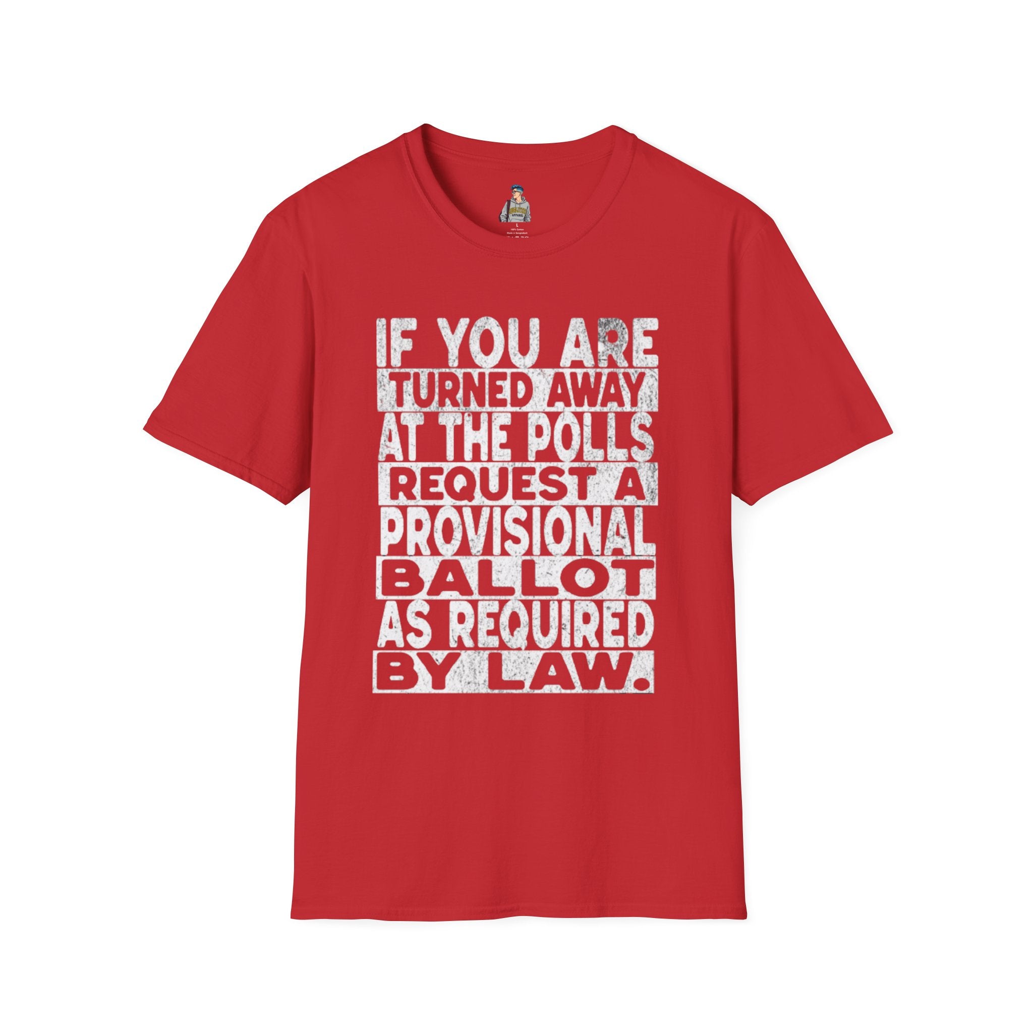 Do Not Be Intimidated Know Your Rights Voting Tee-English