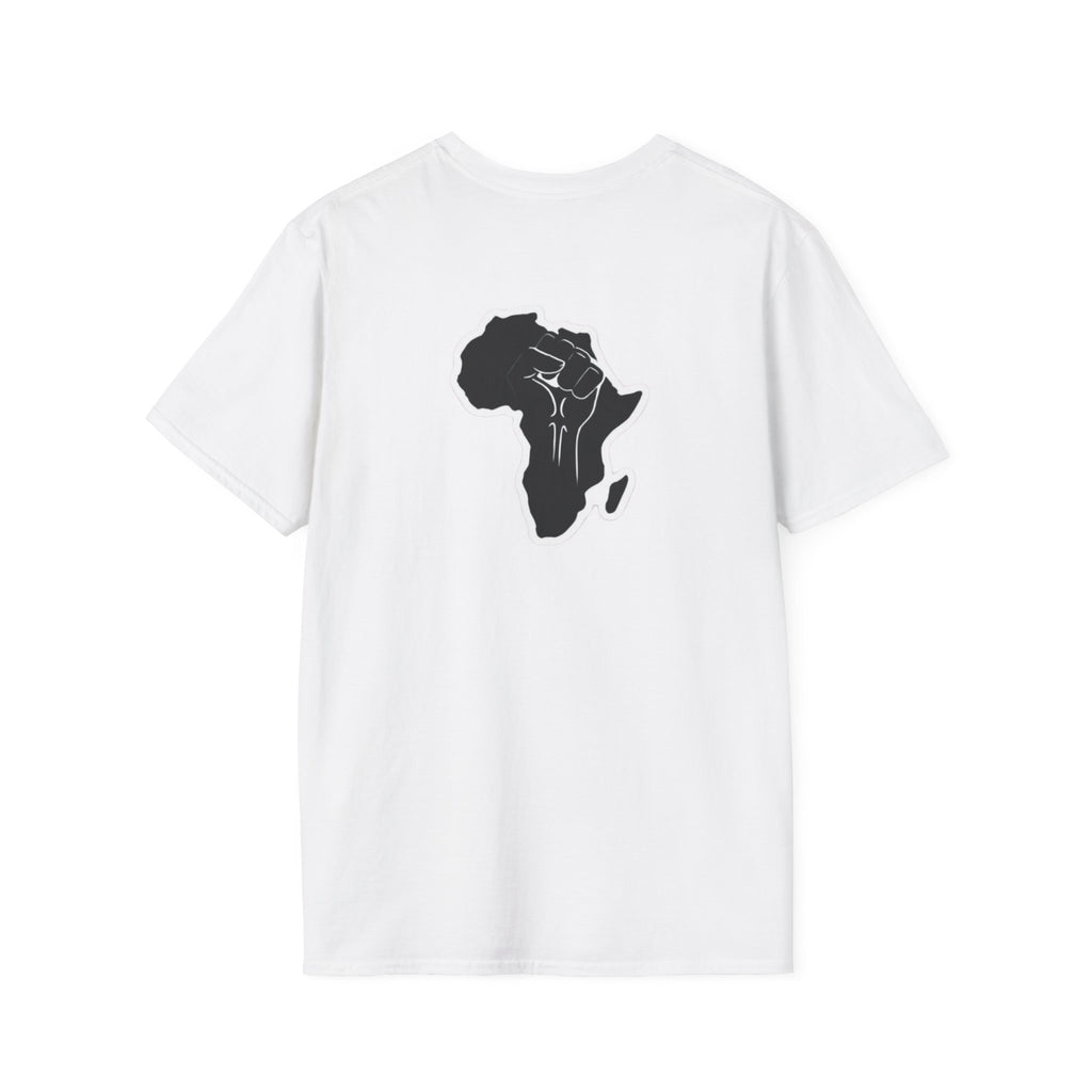 Unity and Heritage Unisex Softstyle T-Shirt with Pan-African Heart