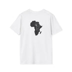 Unity and Heritage Unisex Softstyle T-Shirt with Pan-African Heart