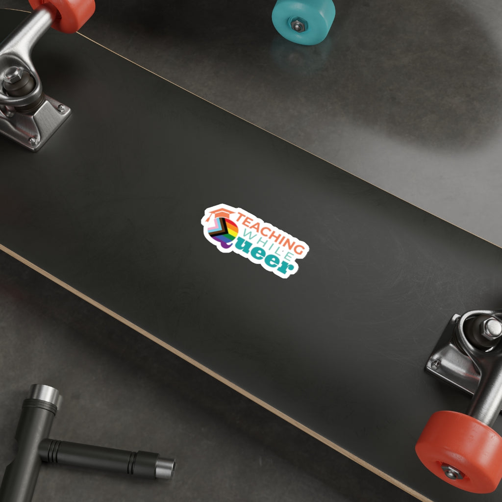 TWQ - Teaching While Queer Die-Cut Logo Sticker
