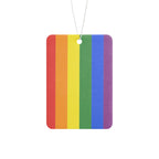 Rainbow Pride Car Air Freshener - Colorful Aromatic Accessory for LGBTQ+ Celebrations