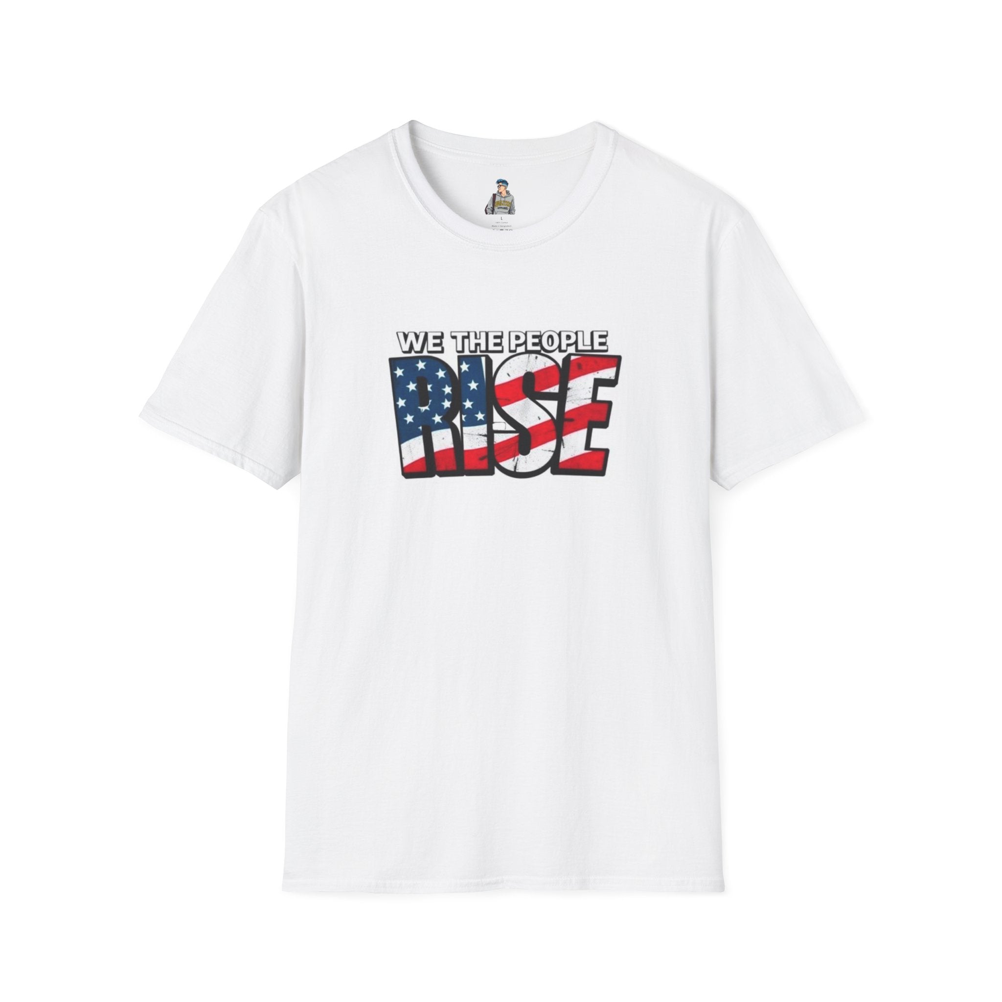 Patriotic Unisex T-Shirt - 'We The People Rise'